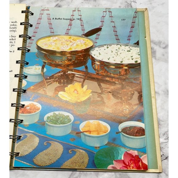 Vintage Betty Crockers Dinner for Two Cookbook 1958 1st Ed 1st Print Recipes - Picture 10 of 13